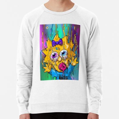 Crazy Maggie Sweatshirt Official The Simpsons Merch