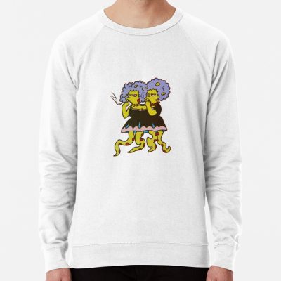 Selma & Patty Sweatshirt Official The Simpsons Merch