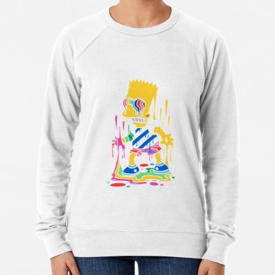 Simpsonzz Trippy Bart Sweatshirt Official The Simpsons Merch