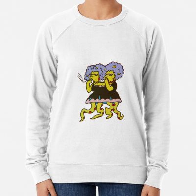 Selma & Patty Sweatshirt Official The Simpsons Merch