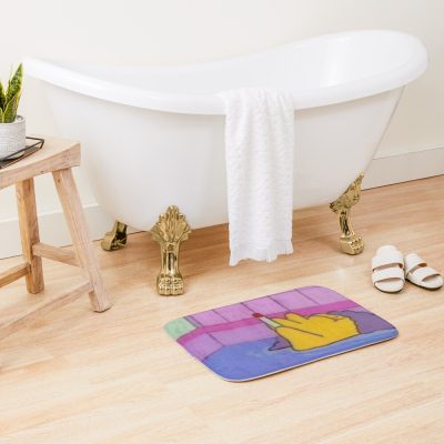 The Simpsons Bath Mat Official The Simpsons Merch