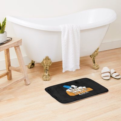 The Simpsonzz Skeletons Treehouse Of Horror Couch Bath Mat Official The Simpsons Merch