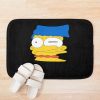 Vintage Retro Homer Protagonist Simpson  Love You Bath Mat Official The Simpsons Merch