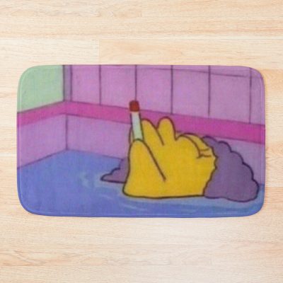 The Simpsons Bath Mat Official The Simpsons Merch