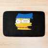 Vintage Retro Homer Protagonist Simpson  Love You Bath Mat Official The Simpsons Merch