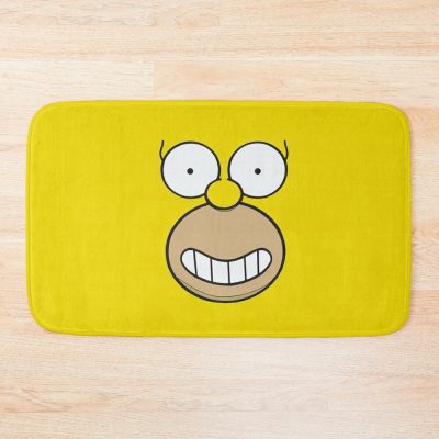 Homer Background 2 Bath Mat Official The Simpsons Merch