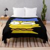 Crushed Marge Throw Blanket Official The Simpsons Merch