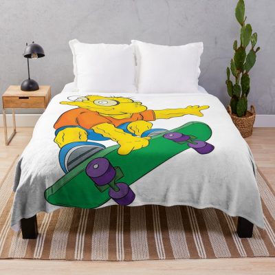 Hans Moleman - Simpsons Throw Blanket Official The Simpsons Merch