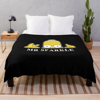 Mr Sparkle Mr Sparkle Mr Sparkle Throw Blanket Official The Simpsons Merch