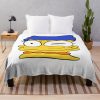 Marge Throw Blanket Official The Simpsons Merch