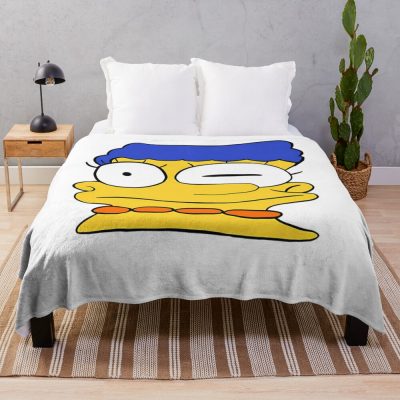 Marge Throw Blanket Official The Simpsons Merch