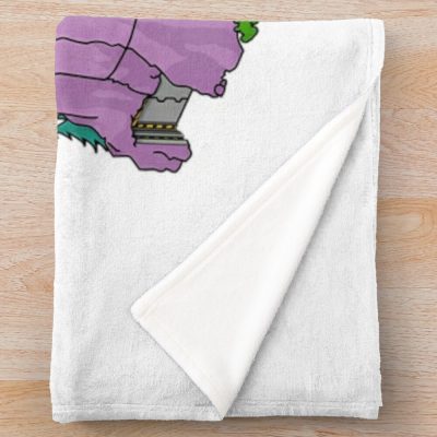 Hank Scorpio Throw Blanket Official The Simpsons Merch