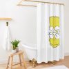 Brat Simpson Shower Curtain Official The Simpsons Merch