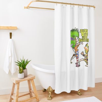 Billy And The Boingers Shower Curtain Official The Simpsons Merch