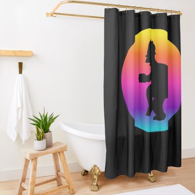 Gift Idea Homer Protagonist Simpson  Funny Graphic Gifts Shower Curtain Official The Simpsons Merch