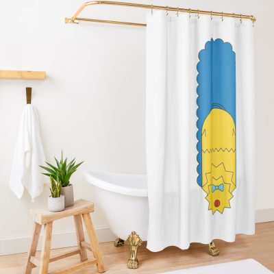 Simpsons Family Tree Shower Curtain Official The Simpsons Merch