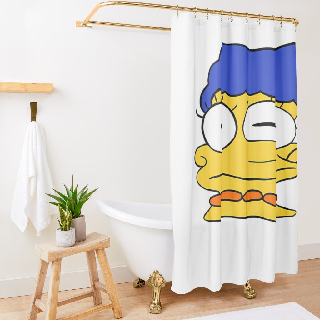 Marge Shower Curtain Official The Simpsons Merch