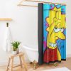 Loser Shower Curtain Official The Simpsons Merch