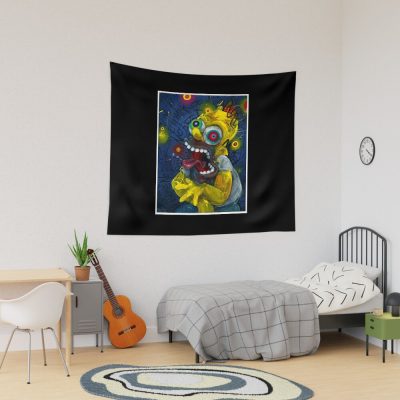 Homer Simpson Art Tapestry Official The Simpsons Merch