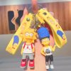 Creative The Simpsons Keychain Lovely Animation Figure Keyring Fashion Couple Backpack Car Key Chain Pendants Children 1 - The Simpsons Store