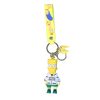 Creative The Simpsons Keychain Lovely Animation Figure Keyring Fashion Couple Backpack Car Key Chain Pendants Children 5 - The Simpsons Store