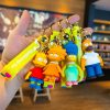 New creative Cartoon The Simpsons keychains Cute bag hanging doll keyring car hanging decoration key chain - The Simpsons Store