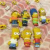 Simpsons Keychain Cartoon Anime Figure Key Ring Phone Hanging Pendant Kawaii Holder Car Key Chain Birthday - The Simpsons Store