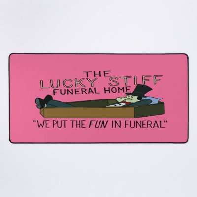 The Lucky Stiff Funeral Home Mouse Pad Official Cow Anime Merch